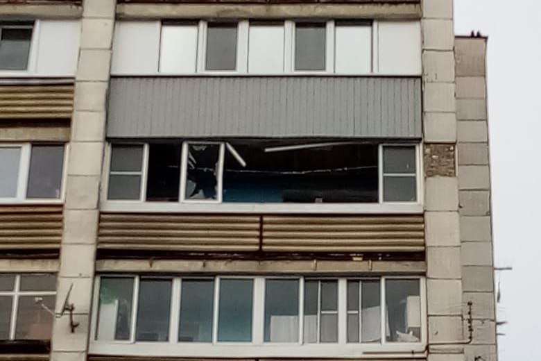 Беспилотники ВСУ упали в Левобережном районе Воронежа: в домах выбило стёкла